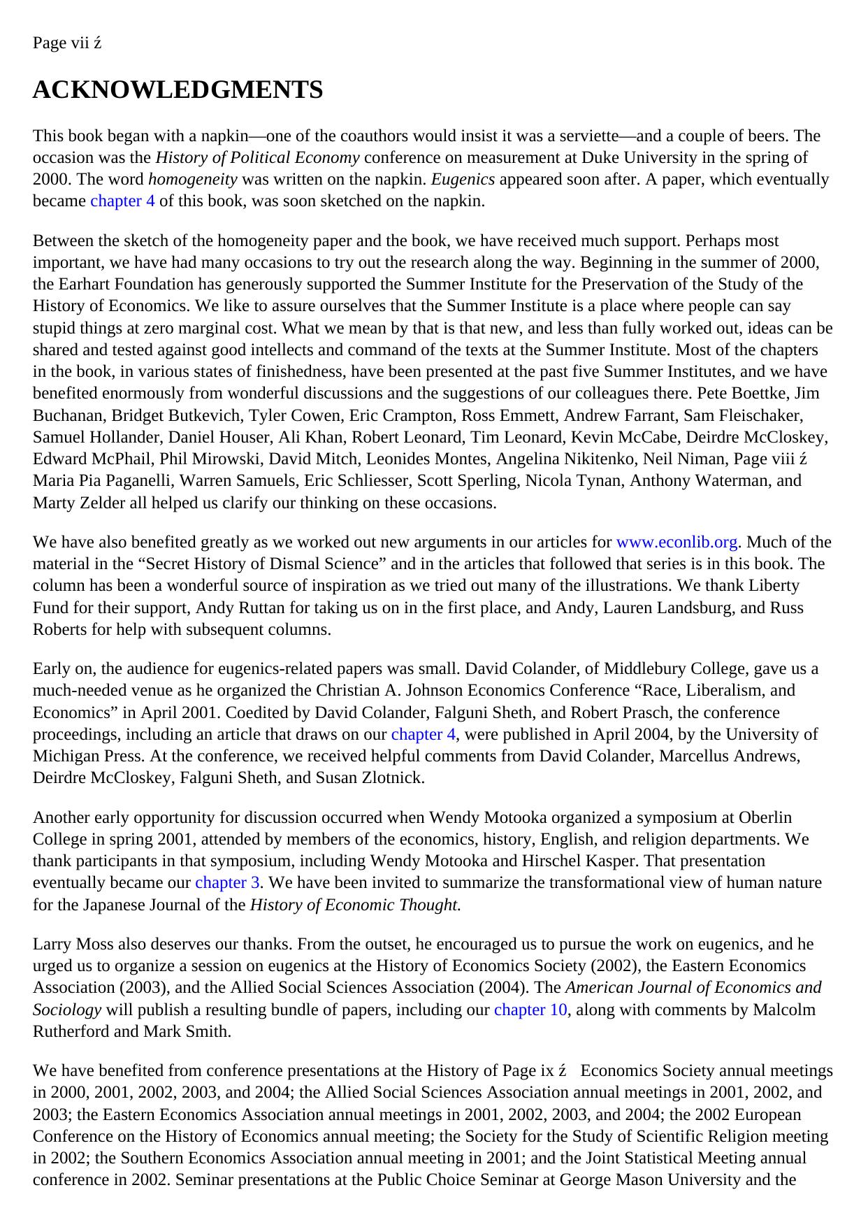 The Vanity of the Philosopher: From Equality to Hierarchy in Post-Classical Economics by coll
