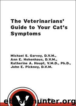 The Veterinarians' Guide to Your Cat's Symptoms by Michael S. Garvey D.V.M