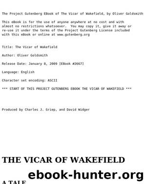 The Vicar of Wakefield by unknow
