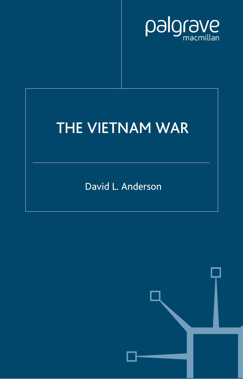 The Vietnam War by David L. Anderson