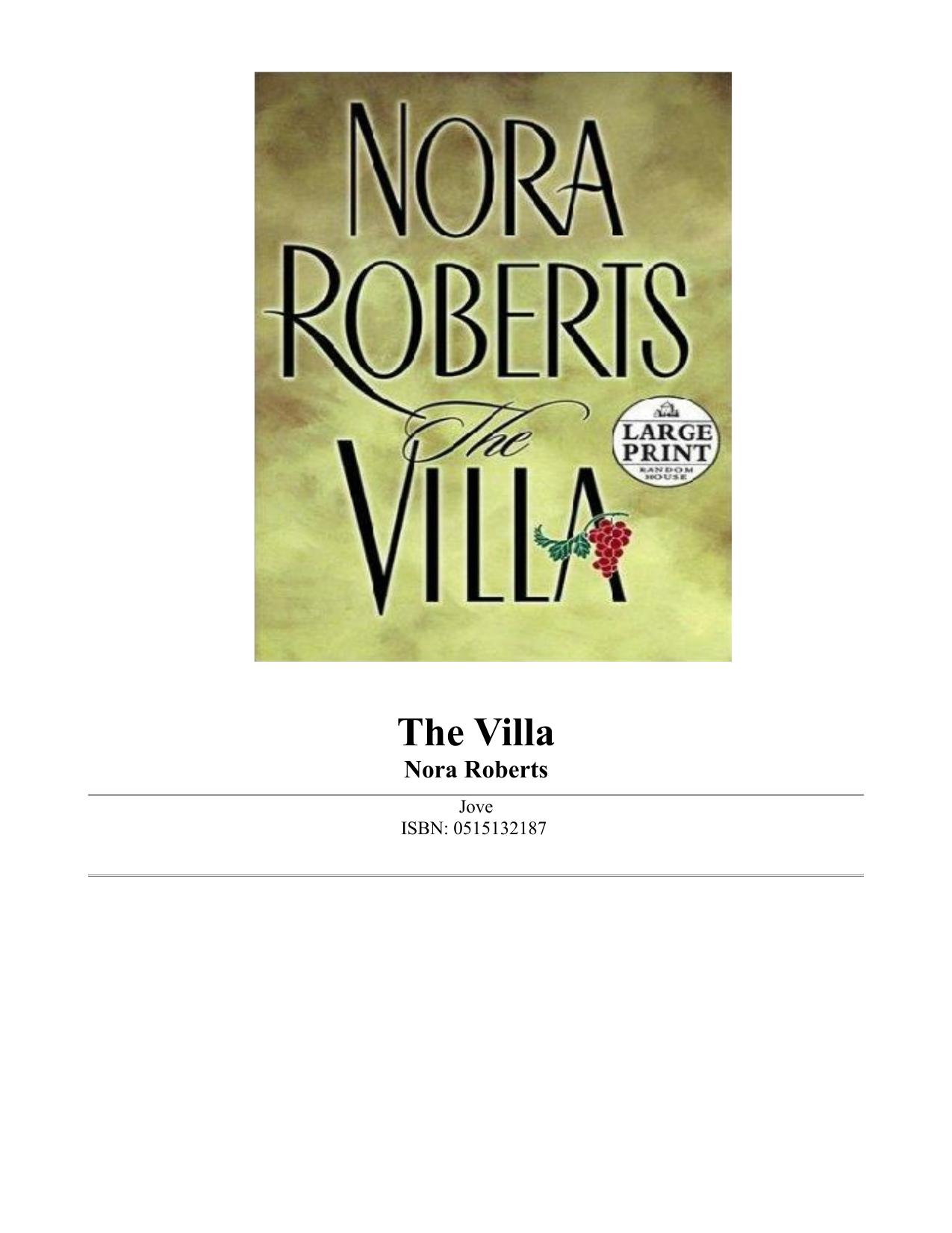 The Villa by Nora Roberts