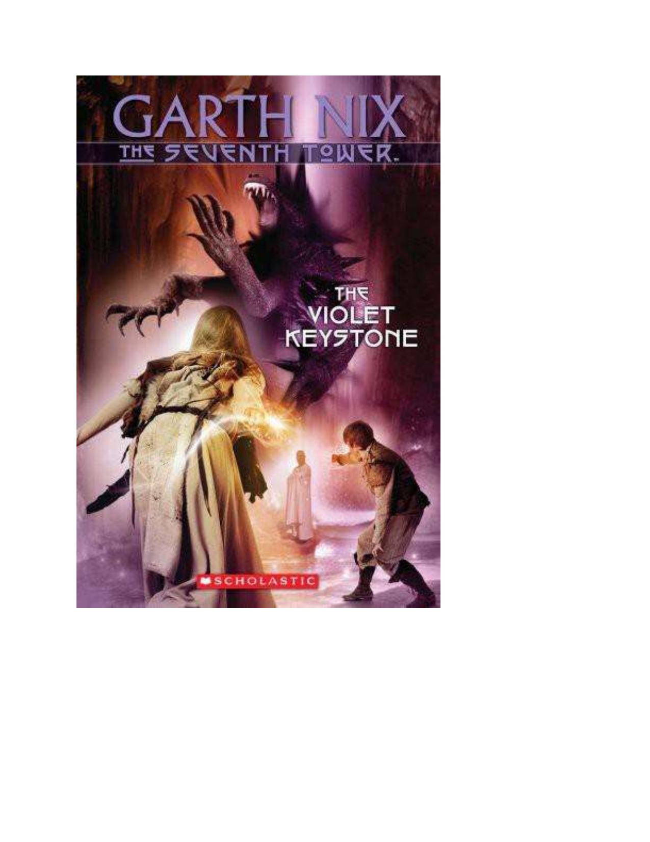 The Violet Keystone by Garth Nix