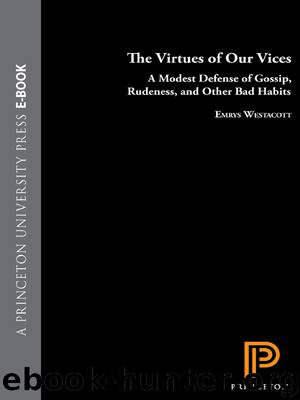 The Virtues of Our Vices by Westacott Emrys