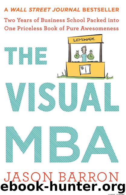 The Visual MBA: Two Years of Business School Packed into One Priceless Book of Pure Awesomeness by Jason Barron