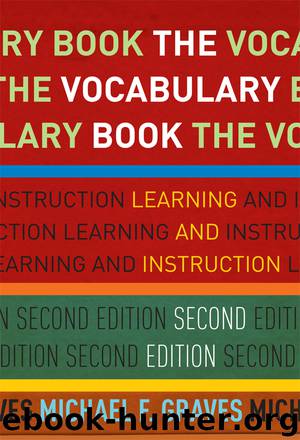 The Vocabulary Book by Michael F. Graves