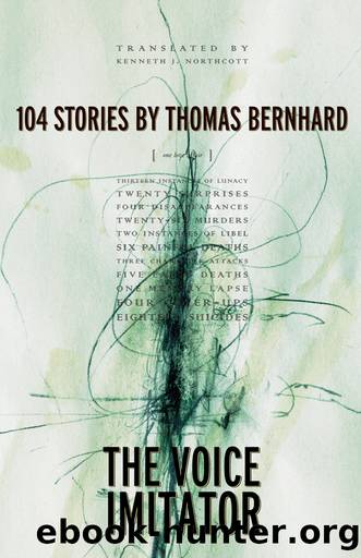 The Voice Imitator by Thomas Bernhard