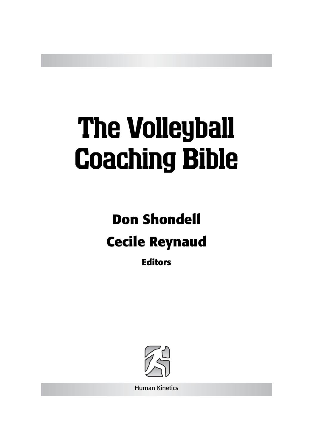 The Volleyball Coaching Bible by Unknow