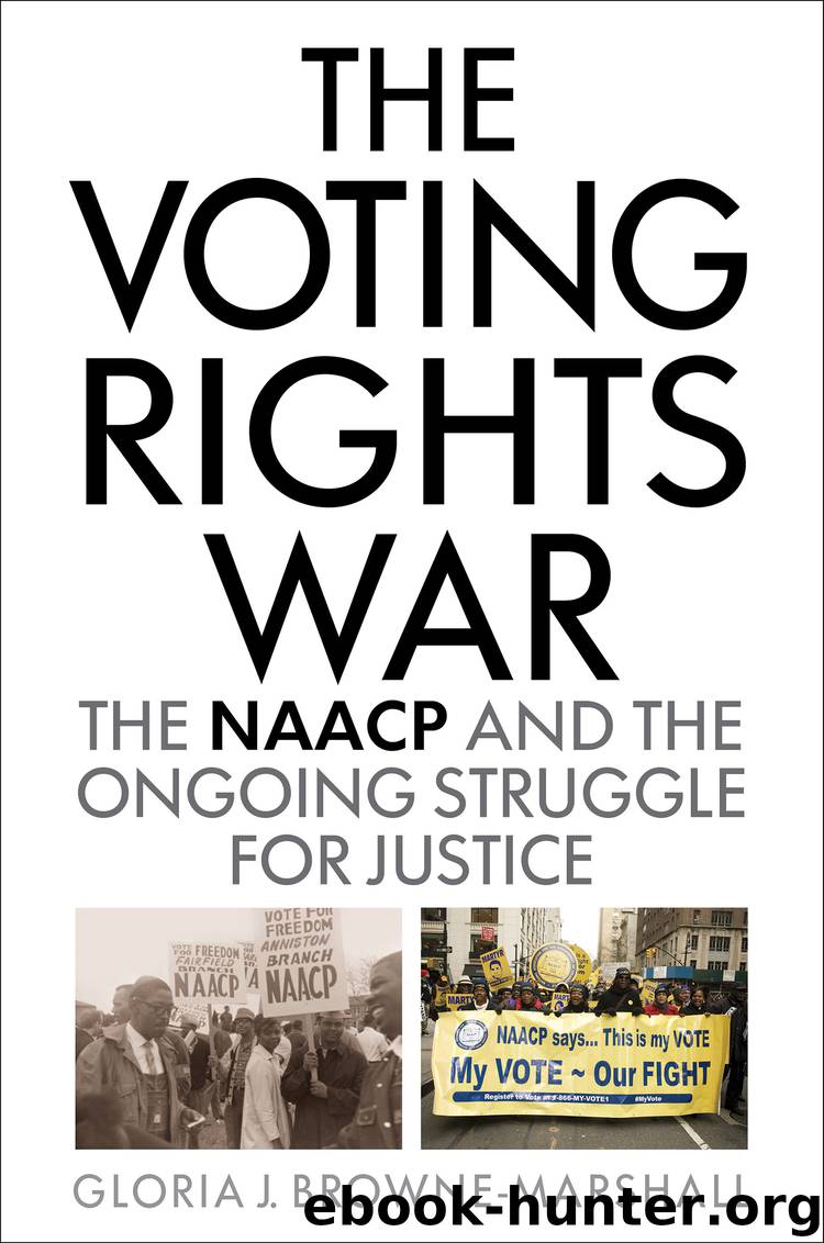 The Voting Rights War by Gloria J. Browne-Marshall