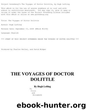The Voyages of Dr. Dolittle by Hugh Lofting