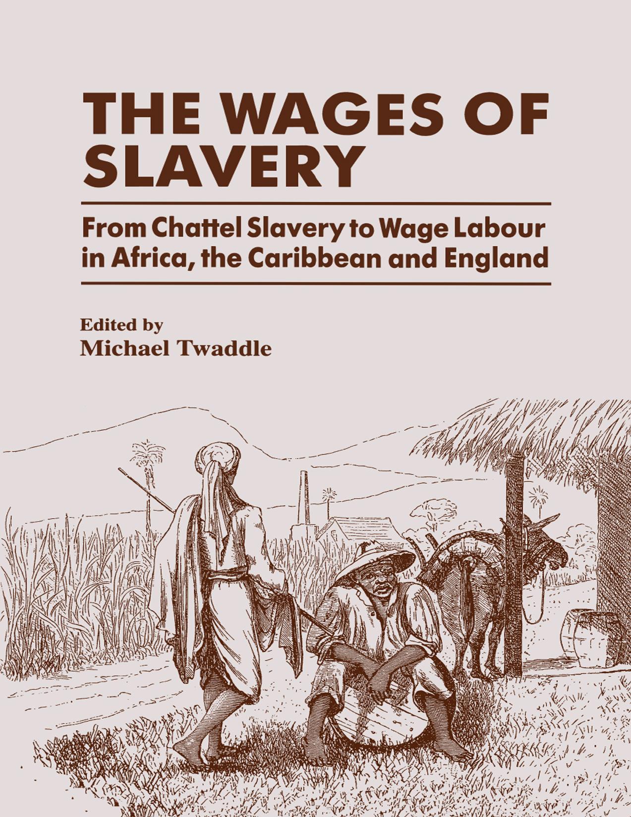 The Wages of Slavery: From Chattel Slavery to Wage Labour in Africa, the Caribbean and England by Michael Twaddle (editor)