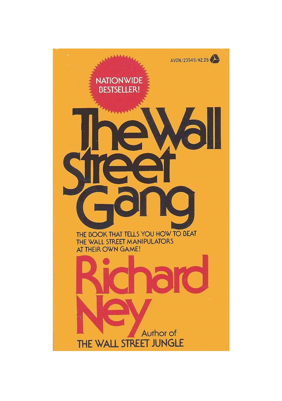 The Wall Street Gang by Richard Ney