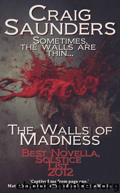 The Walls of Madness (A Horror Suspense Novella) by Saunders Craig