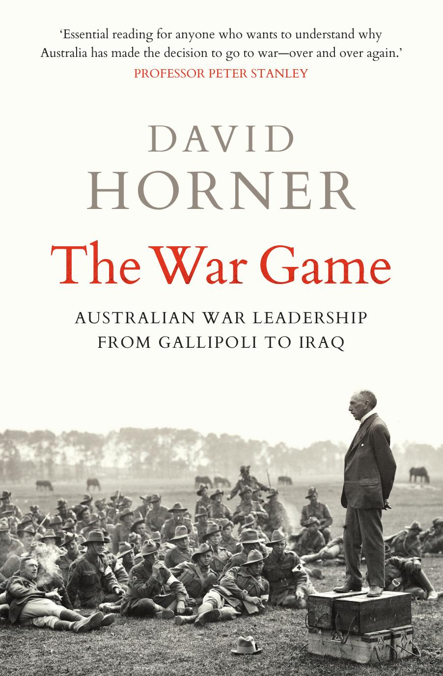 The War Game by David Horner