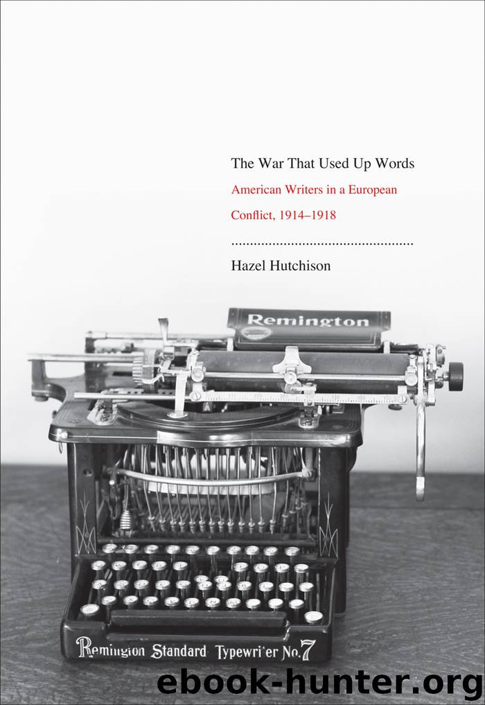 The War That Used Up Words by Hazel Hutchison