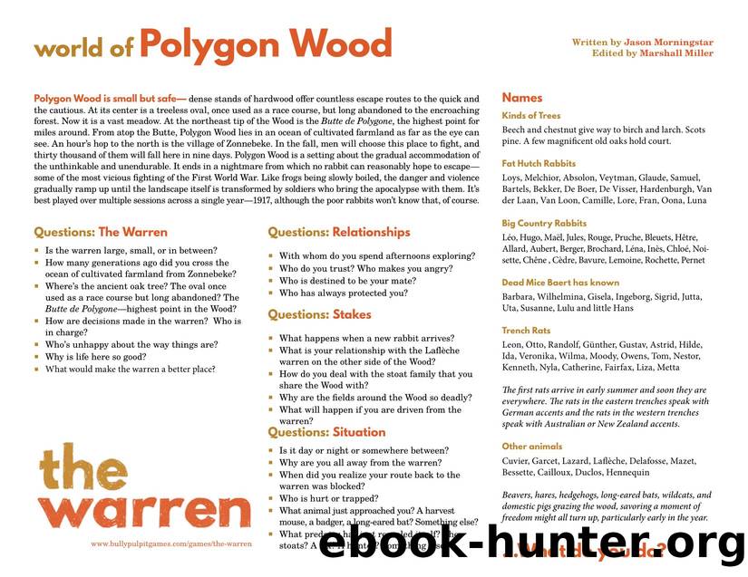 The Warren by Polygon Wood