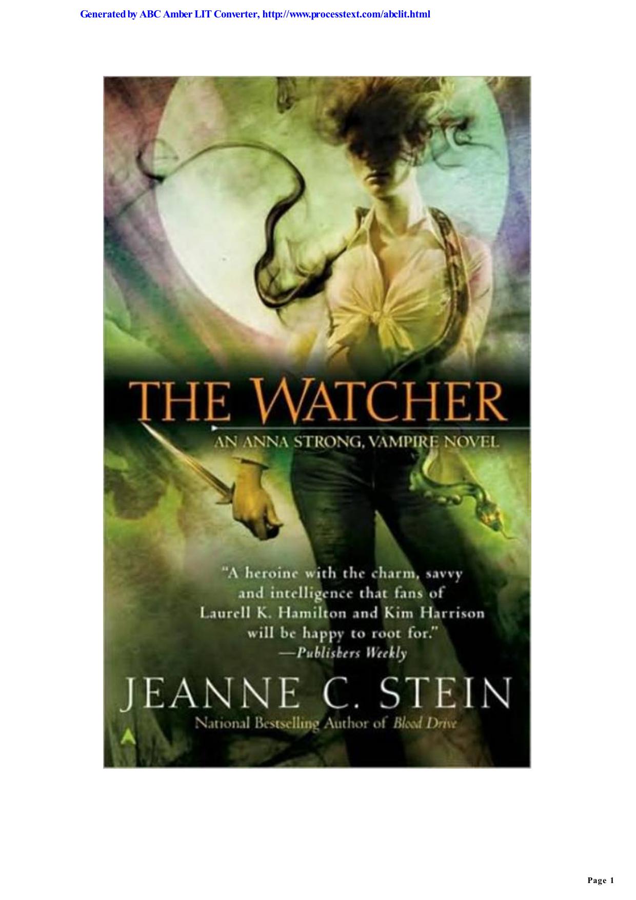The Watcher by Jeanne C. Stein