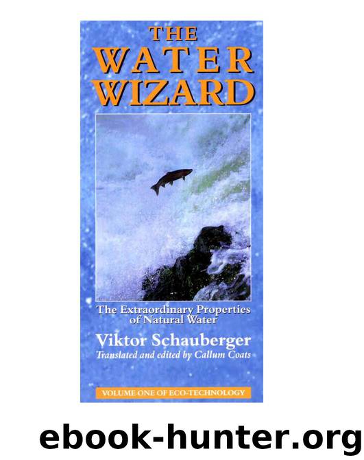 The Water Wizard - The Extraordinary Properties of Natural Water (1997) by Viktor Schauberger