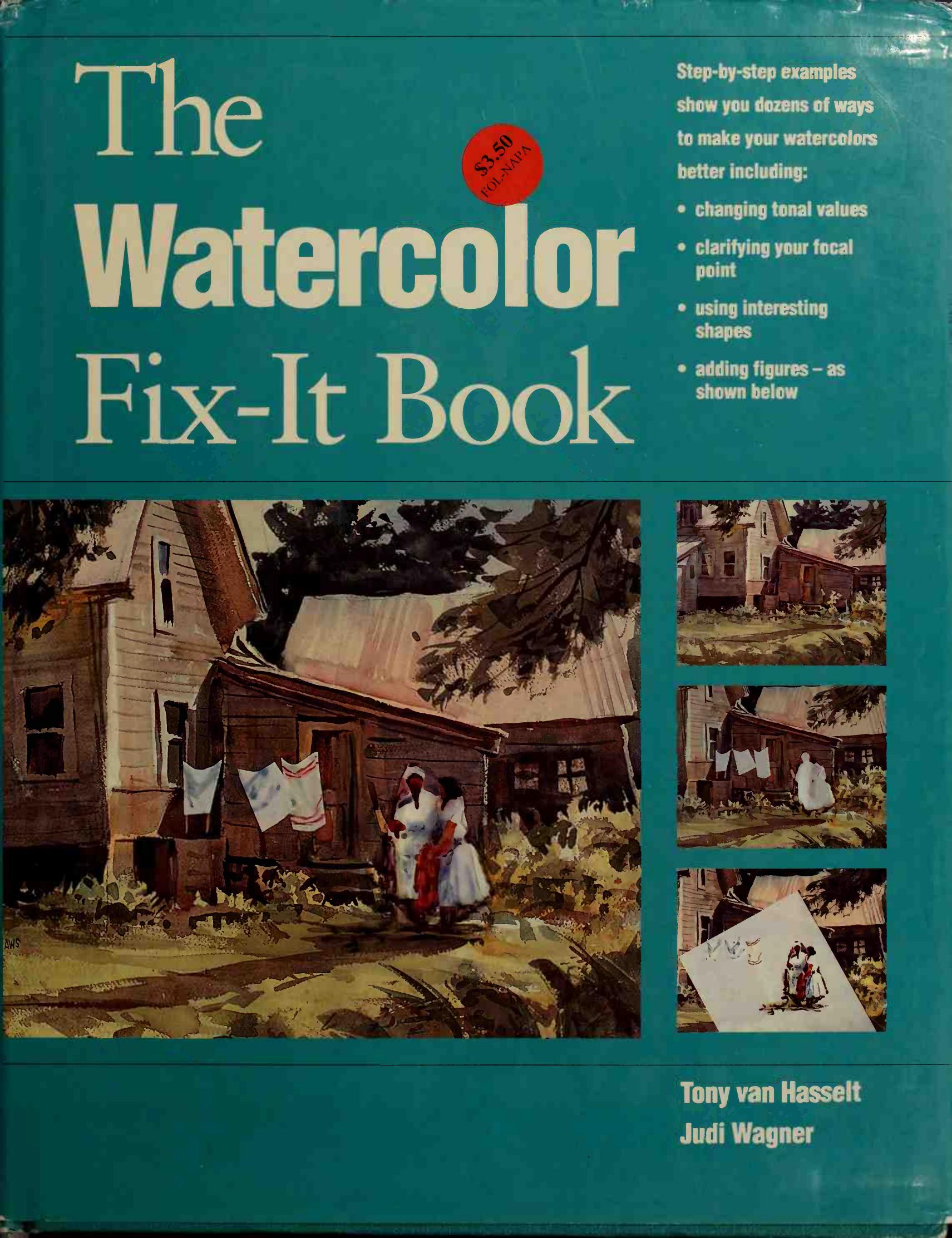 The Watercolor Fix-It Book by Unknown