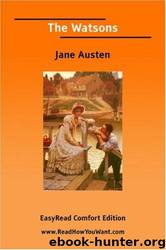 The Watsons by Jane Austen
