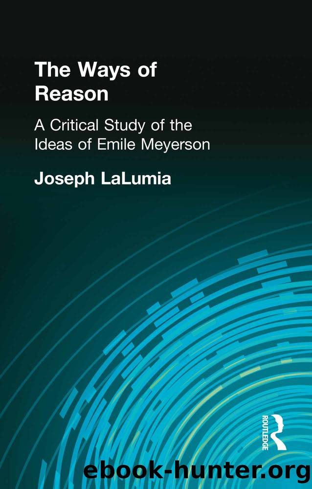 The Ways of Reason by LaLumia Joseph;