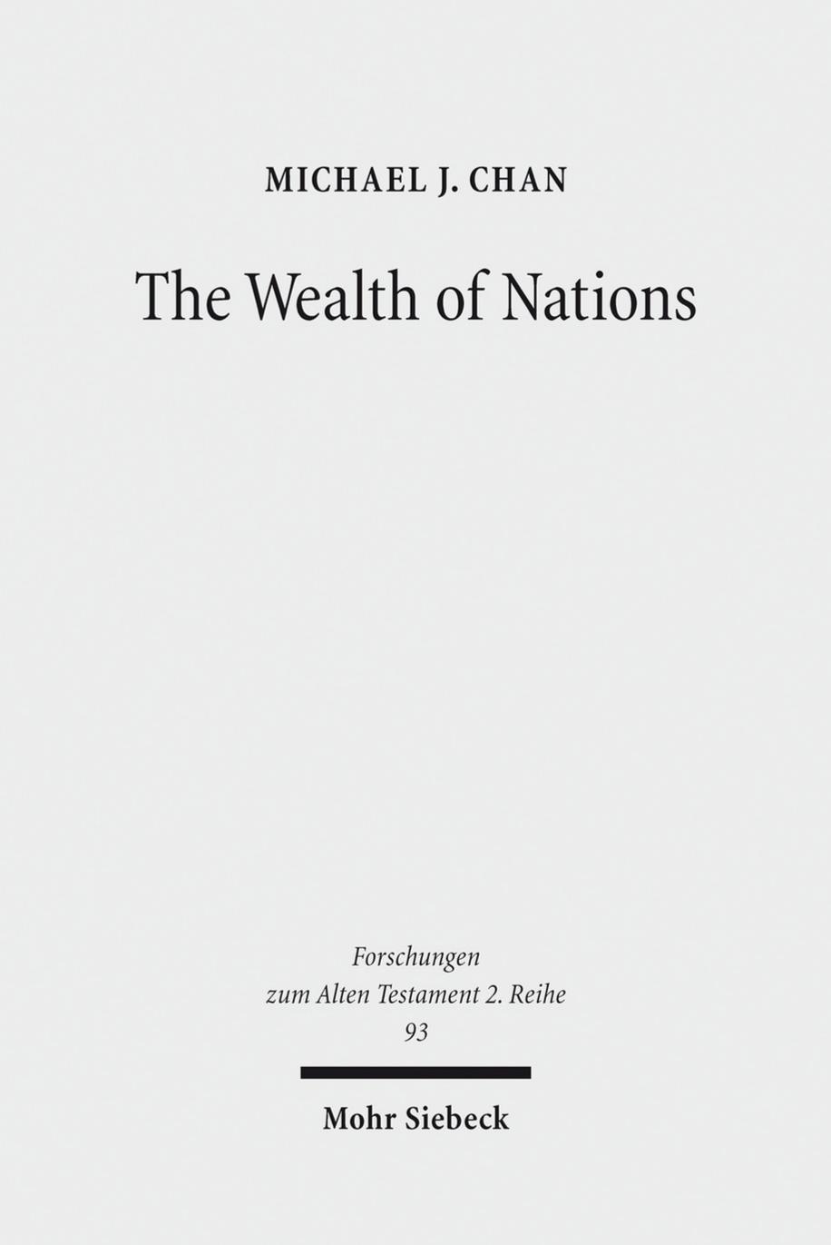 The Wealth of Nations by Chan