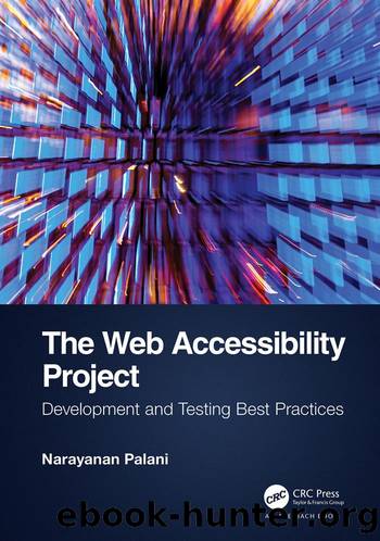 The Web Accessibility Project by Narayanan Palani;