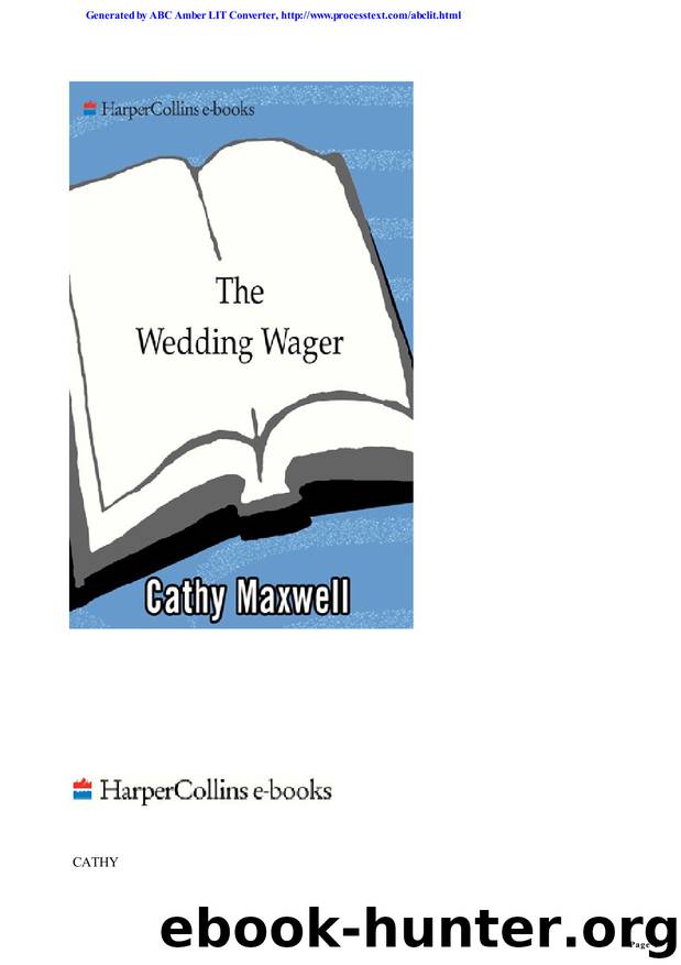 The Wedding Wager by Cathy Maxwell - 08
