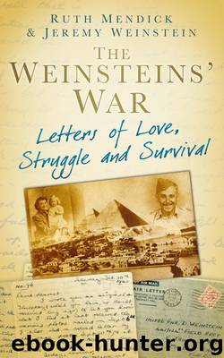 The Weinsteins' War: Letters of Love, Struggle and Survival by Ruth Mendick & Jeremy Weinstein