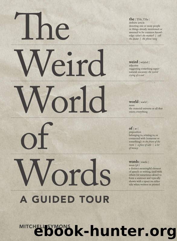 The Weird World of Words by Mitchell Symons