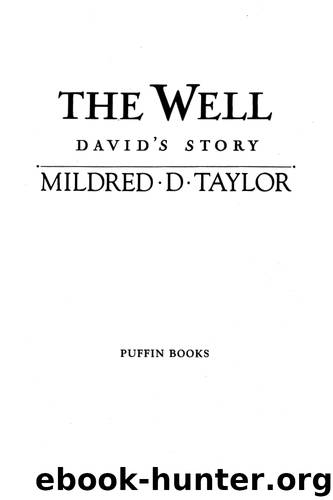 The Well by Mildred D. Taylor