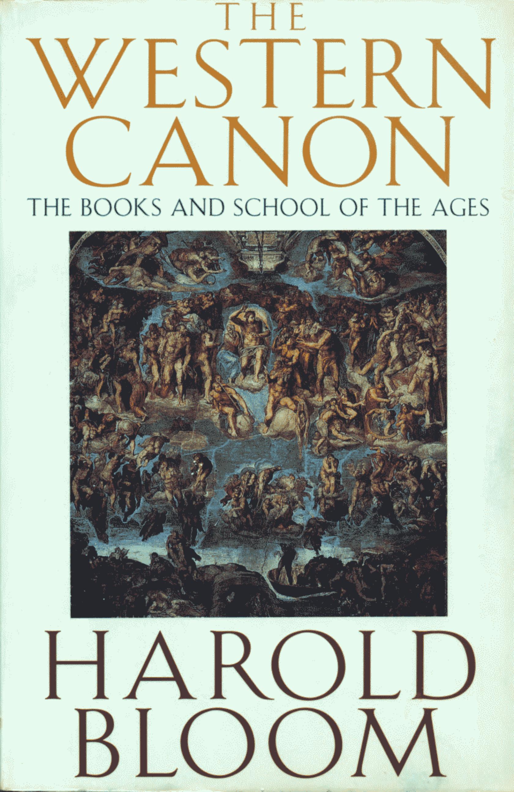 The Western Canon by Harold Bloom