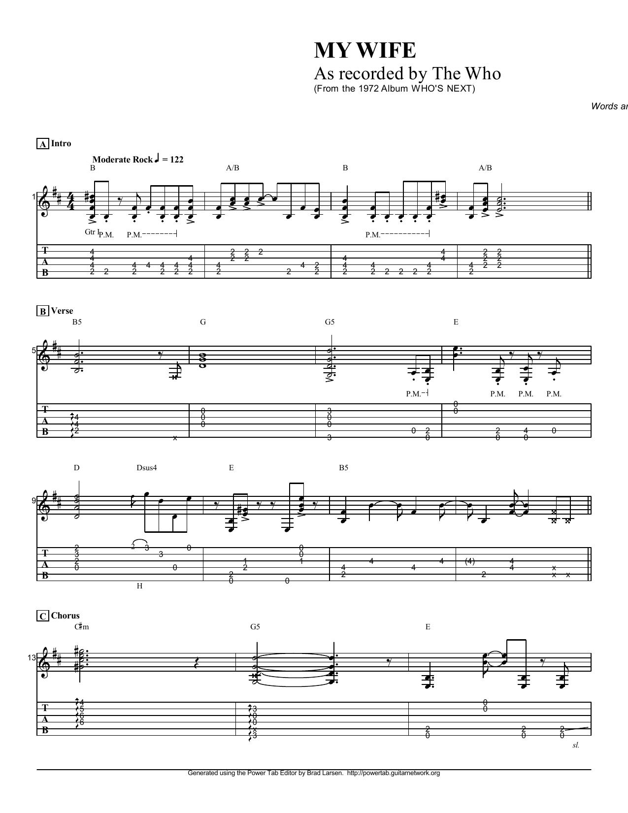 The Who - My Wife.ptb by princess