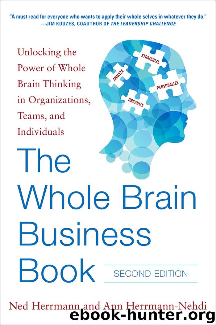 The Whole Brain Business Book by Ned Herrmann