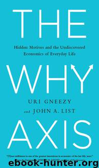 The Why Axis by Uri Gneezy
