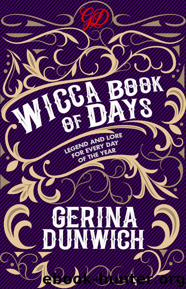 The Wicca Book of Days by Gerina Dunwich