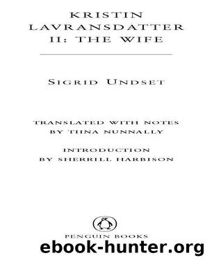 The Wife by Sigrid Undset