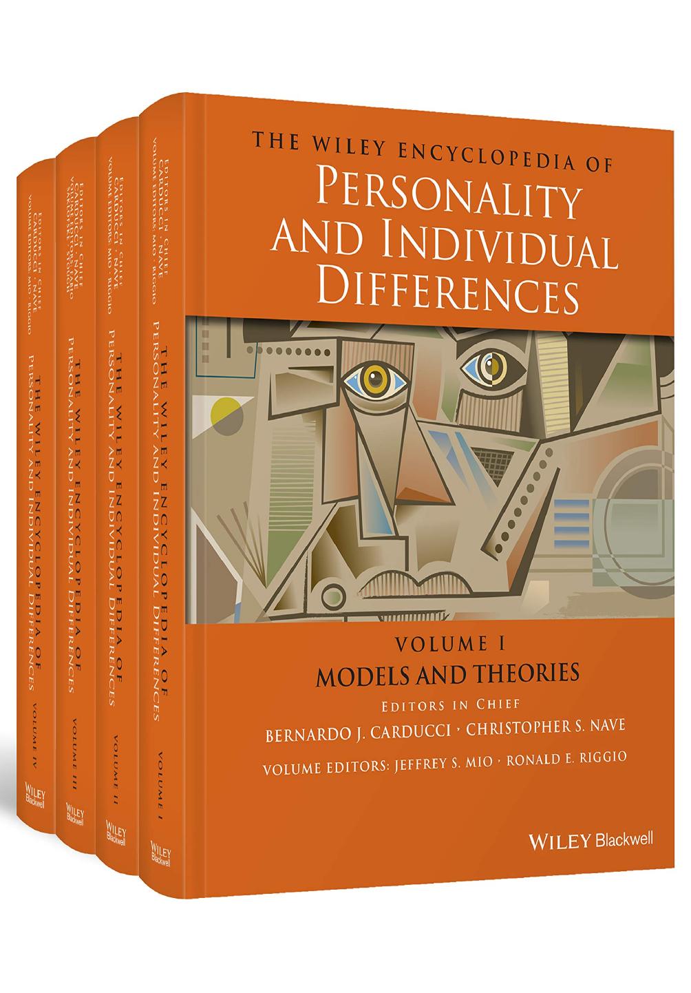 The Wiley Encyclopedia of Personality and Individual Differences [4 Volume Set] by Bernardo J. Carducci Christopher S. Nave Annamaria Di Fabio Donald H. Saklofske Con Stough