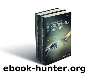 The Wiley Handbook of Human Computer Interaction Set by Norman Kent; Kirakowski Jurek; & Jurek Kirakowski