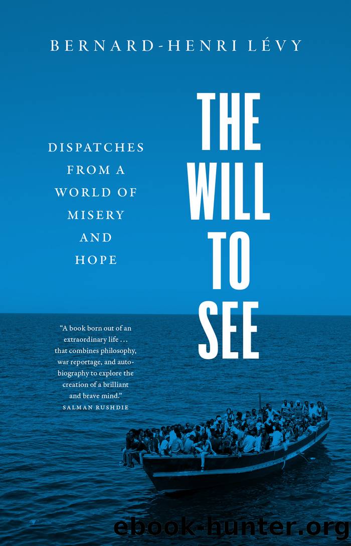 The Will to See: Dispatches From a World of Misery and Hope by Bernard-Henri Levy