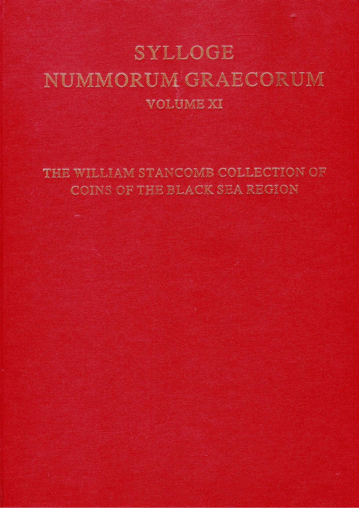 The William Stancomb collection of coins of the Black Sea Region by British Museum. Sylloge Nummorum Graecorum. Vol. IX