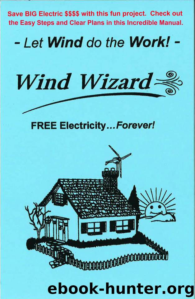 The Wind Wizard: FREE Electricity - Forever! Let the Wind do the work - Go GREEN! by Weigle Gordon