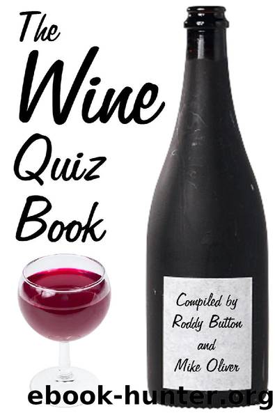The Wine Quiz Book by Roddy Button & Mike Oliver