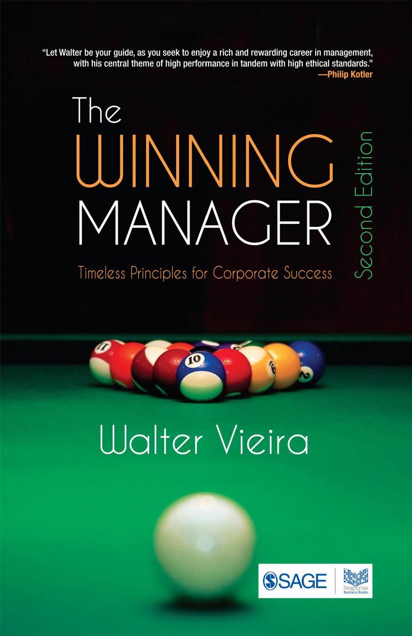 The Winning Manager: Timeless Principles for Corporate Success by Walter Vieira