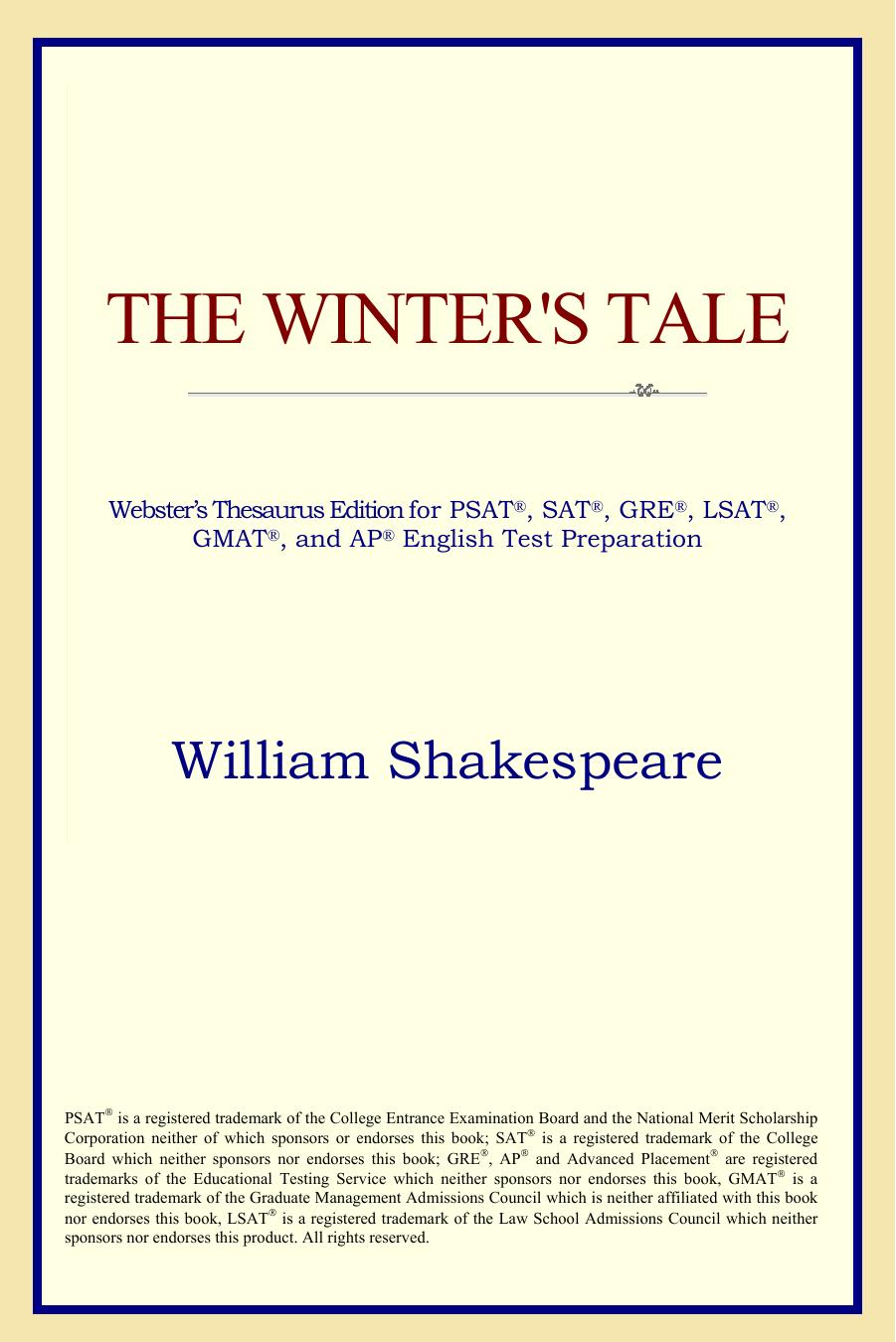 The Winter's Tale by William Shakespeare