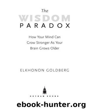 The Wisdom Paradox by Elkhonon Goldberg