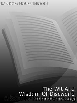 The Wit And Wisdom Of Discworld by Terry Pratchett & Stephen Briggs