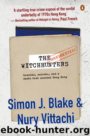 The Witchhunters by Simon J Blake