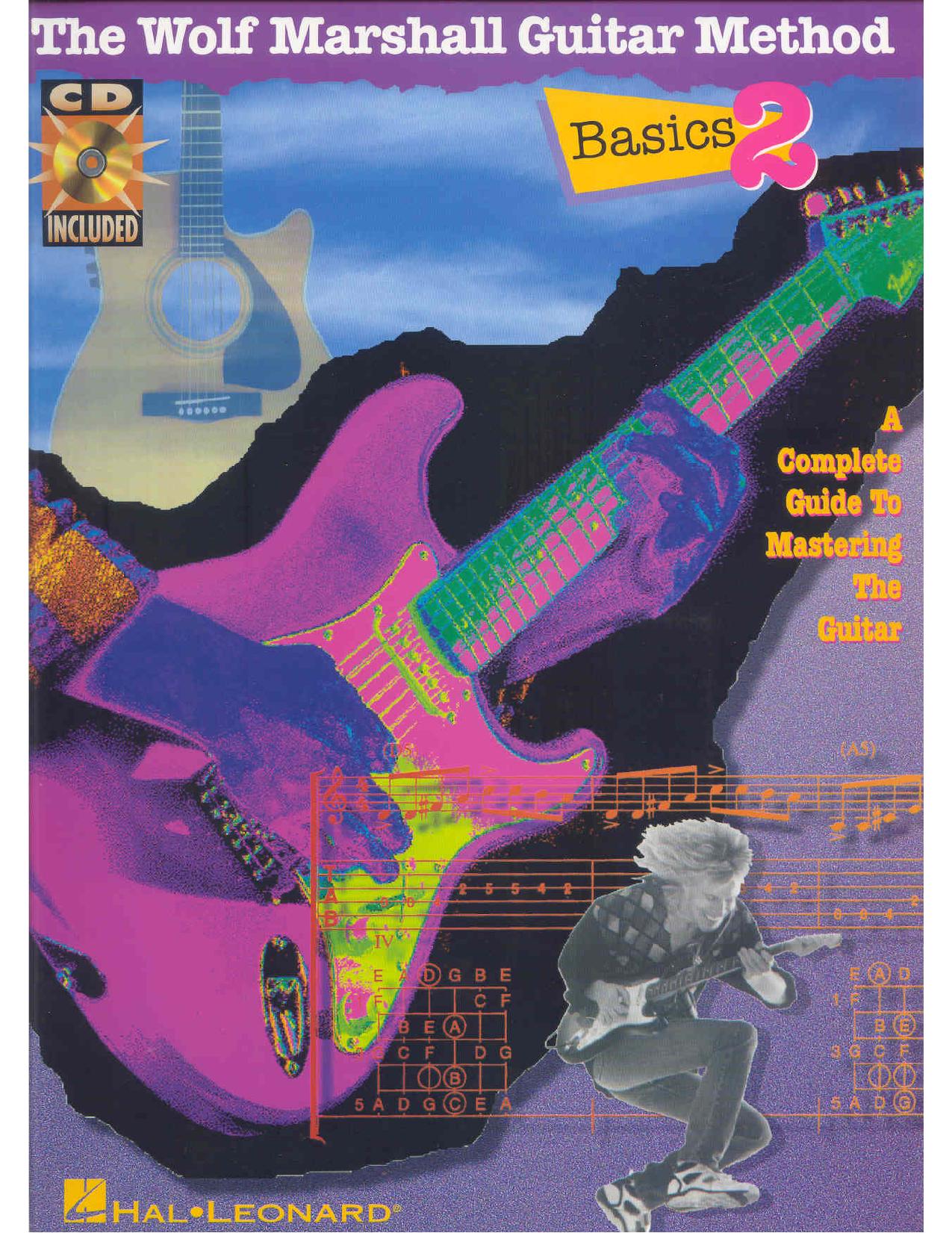 The Wolf Marshall Guitar Method by Basics 2