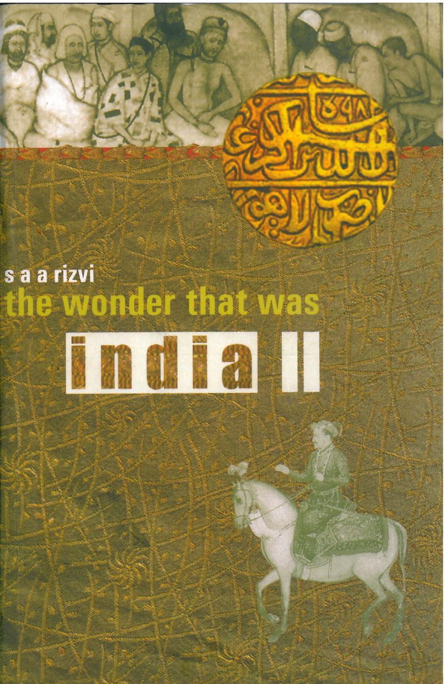 The Wonder That Was India by S.A.A.Rizvi