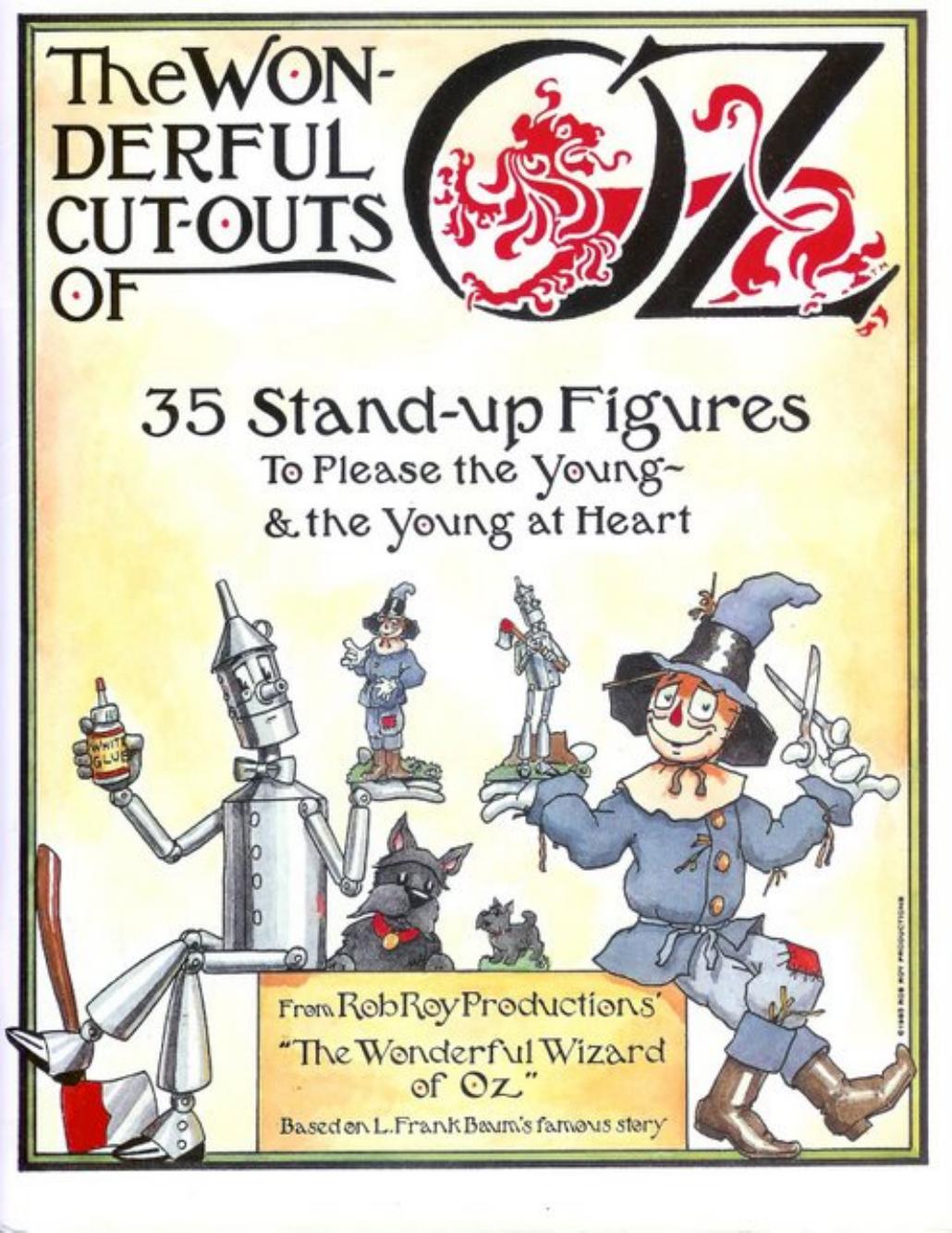 The Wonderful Cut-Outs of Oz by Unknown